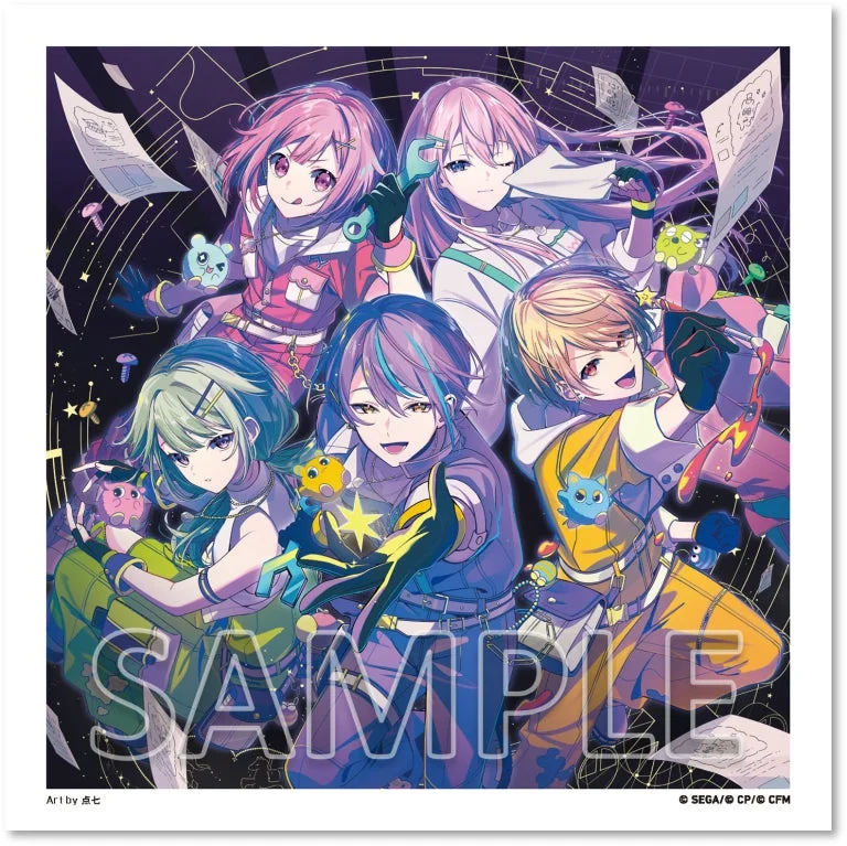 特製ジャケットイラストステッカー