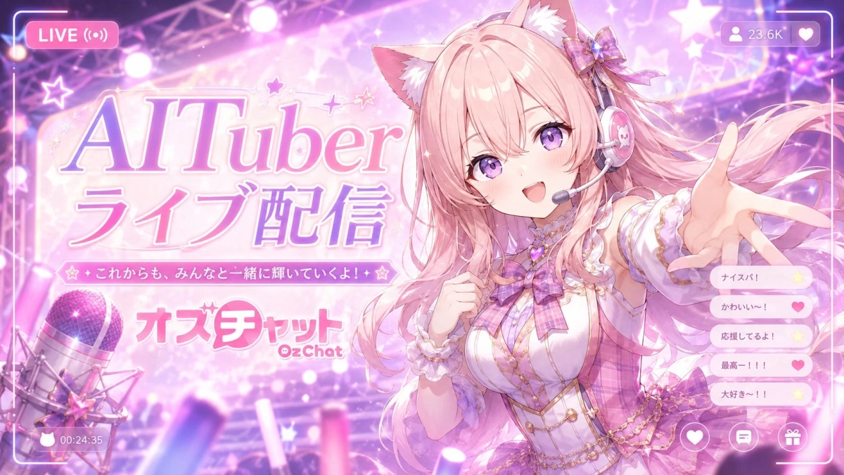 AITuberライブ配信