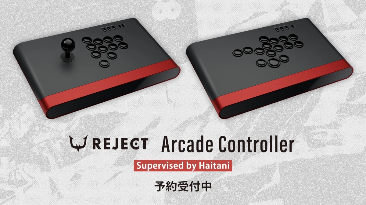 REJECTアーケードコントローラー