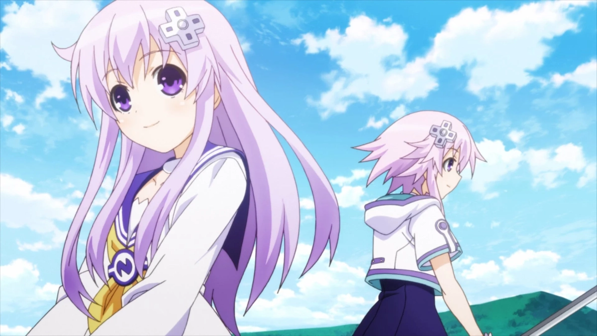ネプギアとネプテューヌ