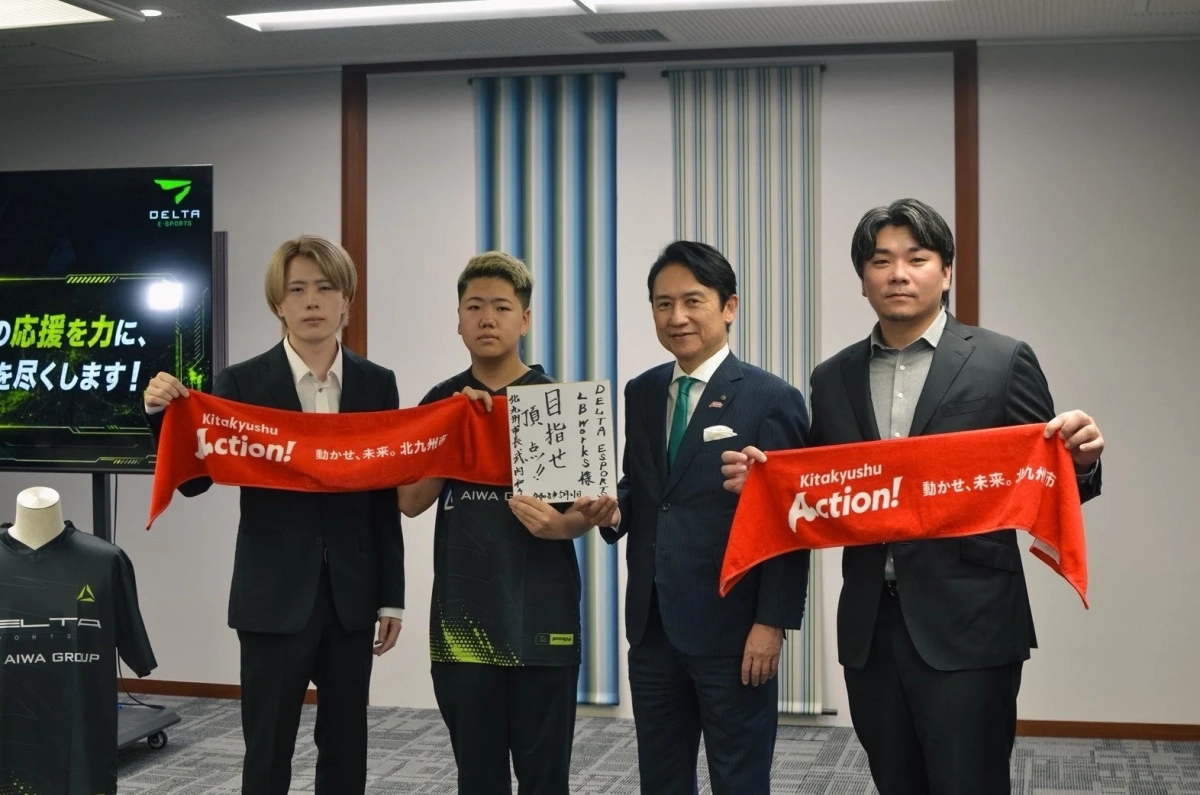 北九州市 武内市長への表敬訪問の様子