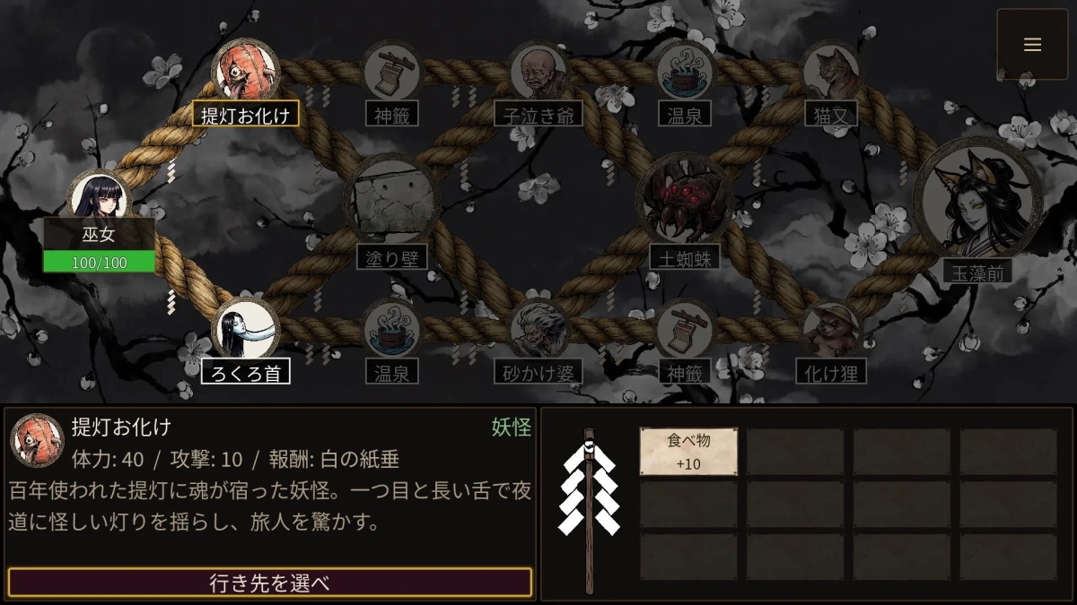 巫女と妖怪たち