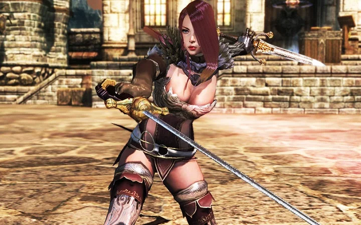 剣を持つ女性戦士