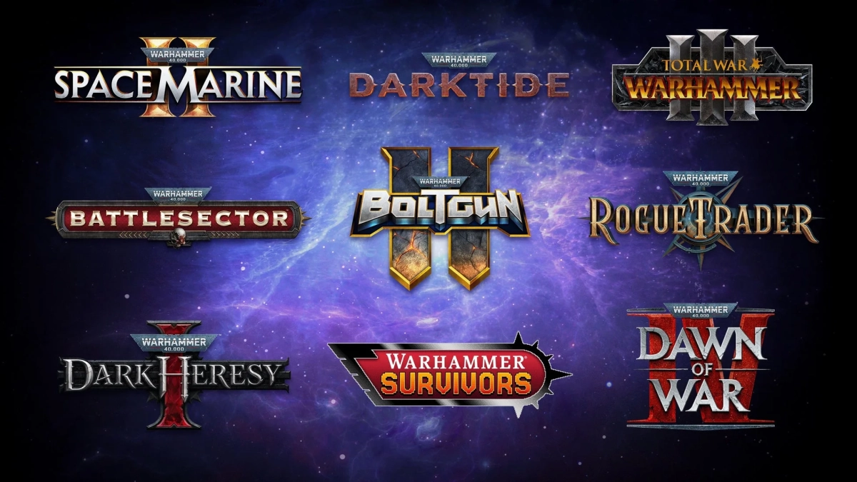 Warhammerゲームタイトルロゴ一覧
