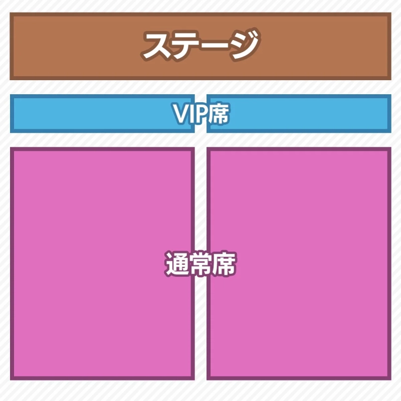 ステージ座席表