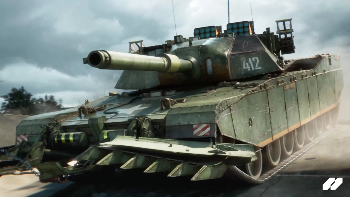 走行中の戦車