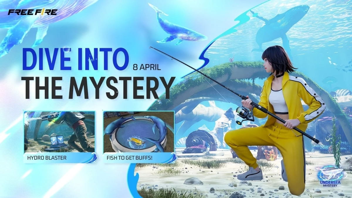 Free Fireの「UNDERSEA MYSTERY」イベントを告知する画像