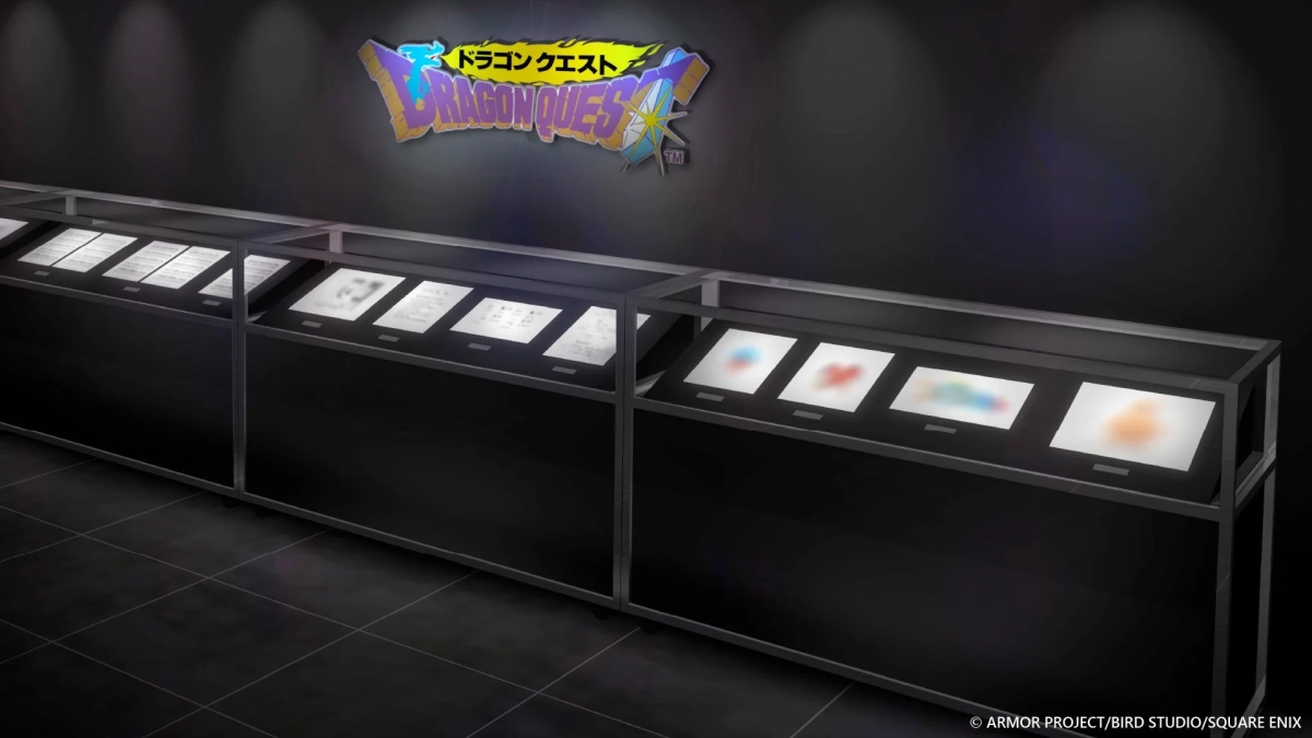 『ドラゴンクエスト』開発資料展示イメージ