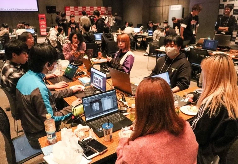 ゲーム開発イベントの様子