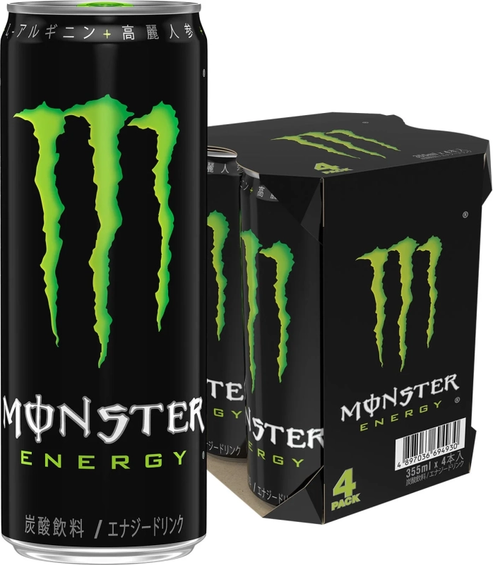モンスターエナジー 4本マルチパック
