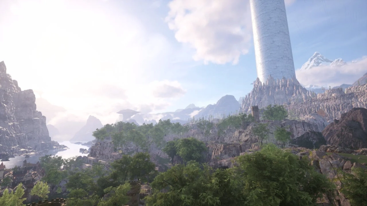 ゲーム画面：幻想風景