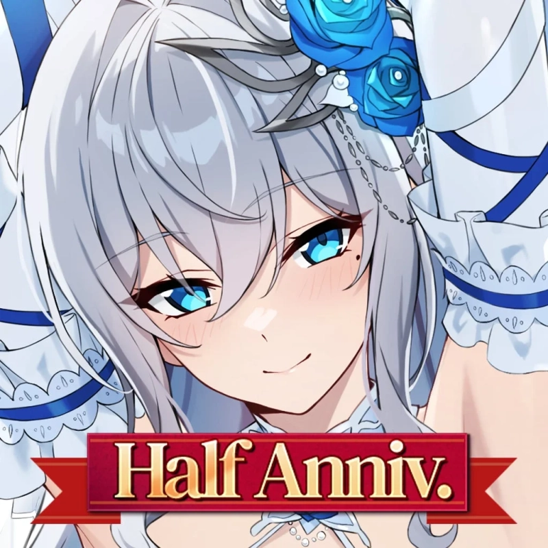 ハーフアニバーサリーロゴ