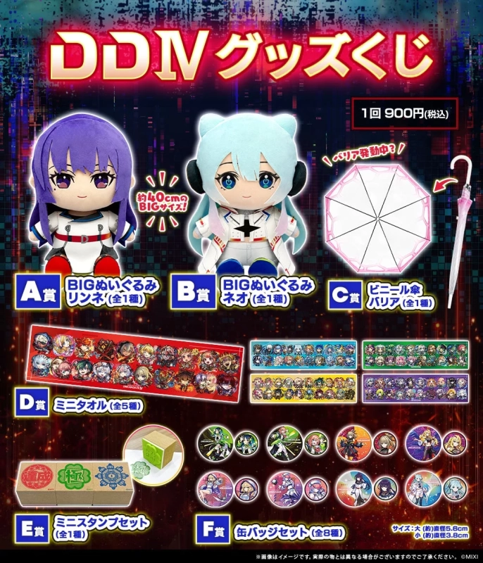DDN グッズくじ 景品