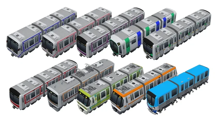 さまざまなOsaka Metro車両