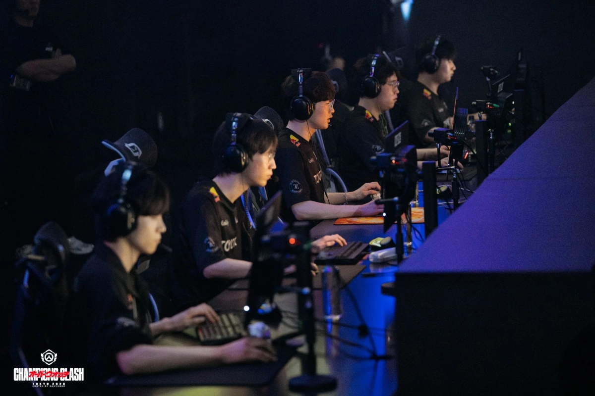 eスポーツ大会「CHAMPIONS CLASH TOKYO 2020」の様子。