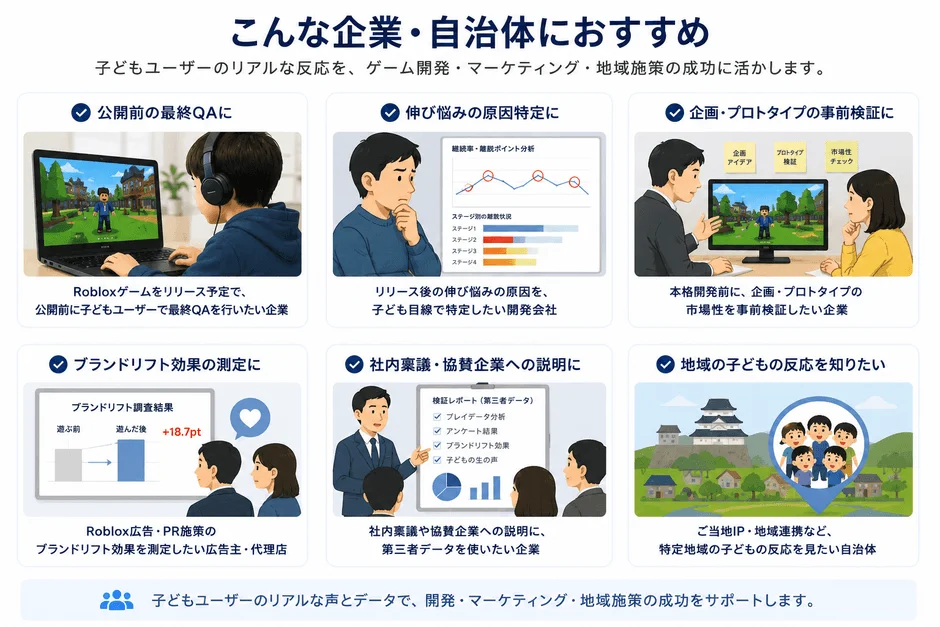 サービス推奨企業・自治体