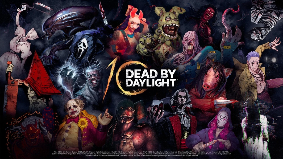 Dead by Daylight 10周年記念イラスト