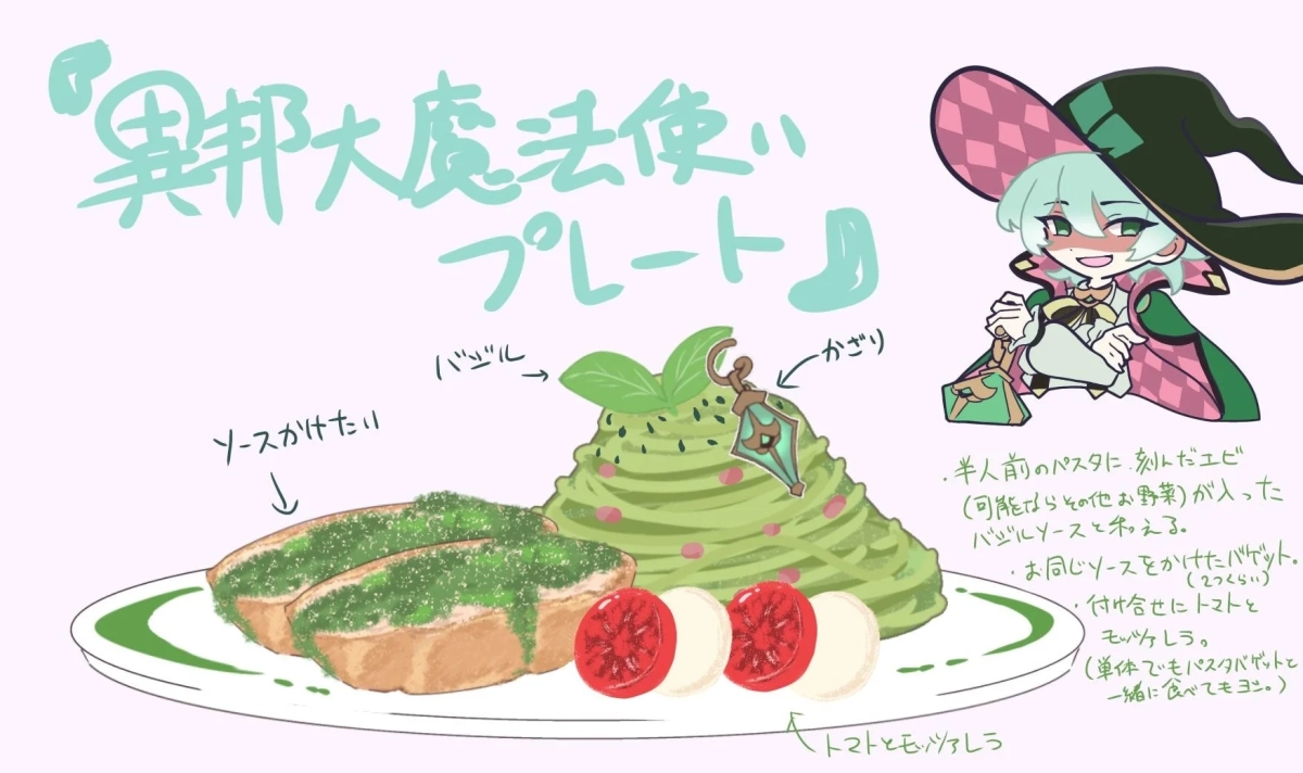 異邦の大魔法使いプレート イメージ
