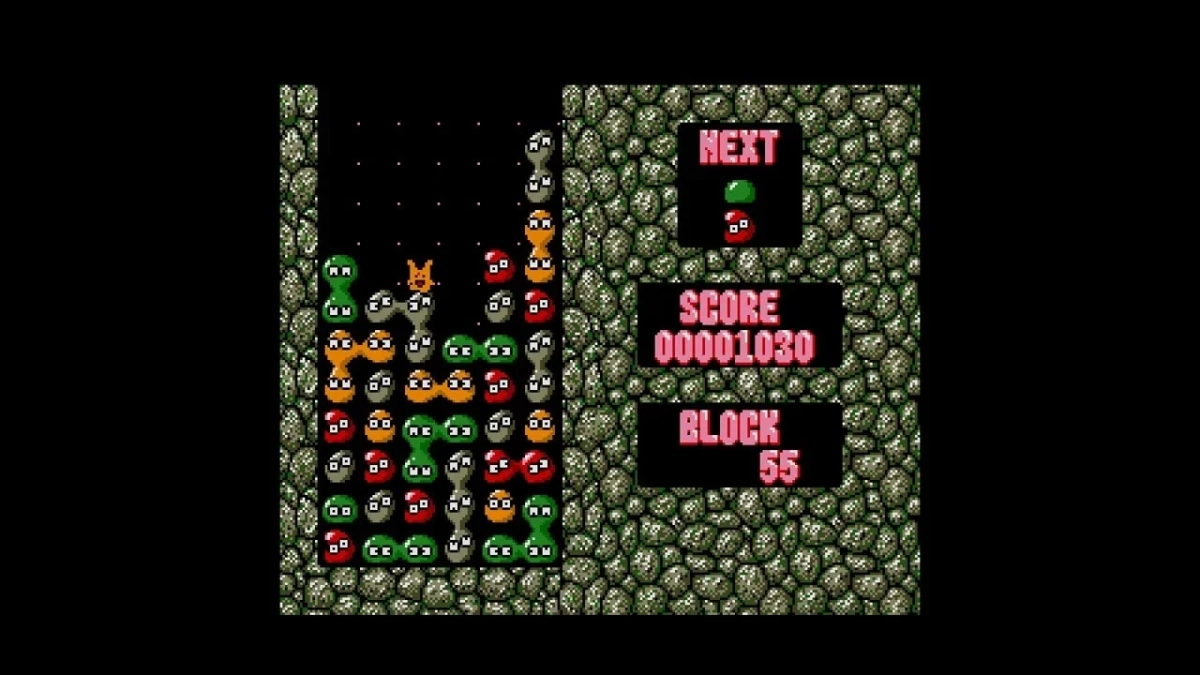 ぷよぷよ ゲーム画面1