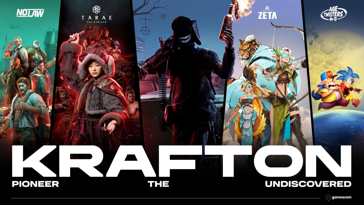KRAFTON gamescom 2026 プロモーションバナー