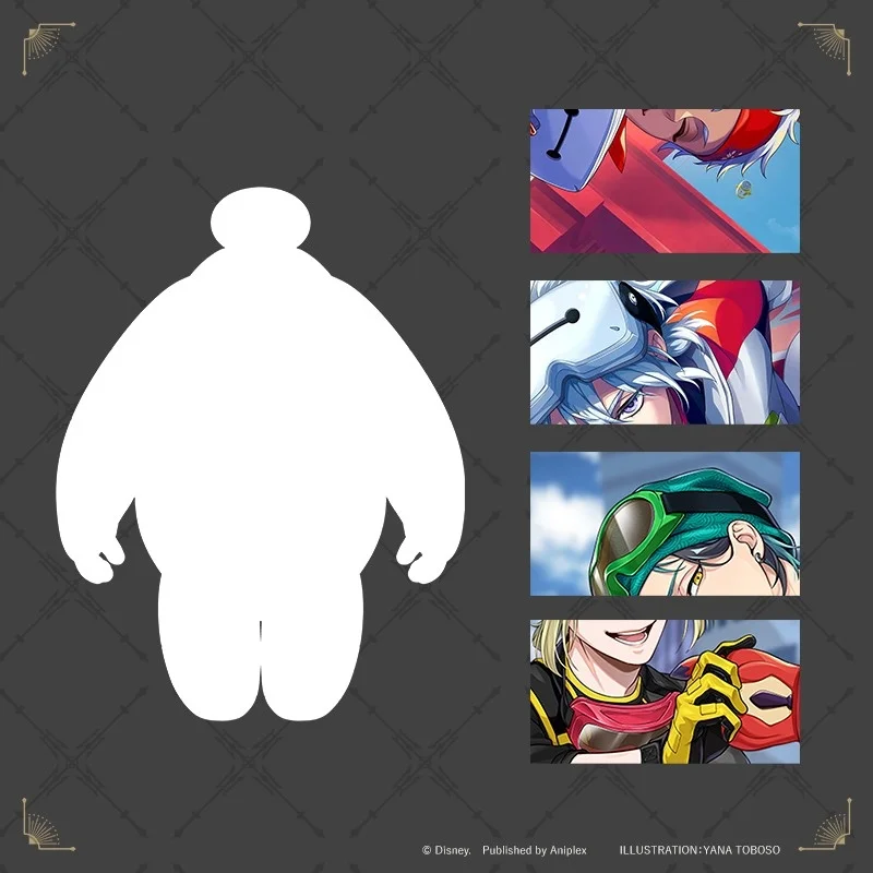 新衣装カードイベントの一部イラストとシルエット