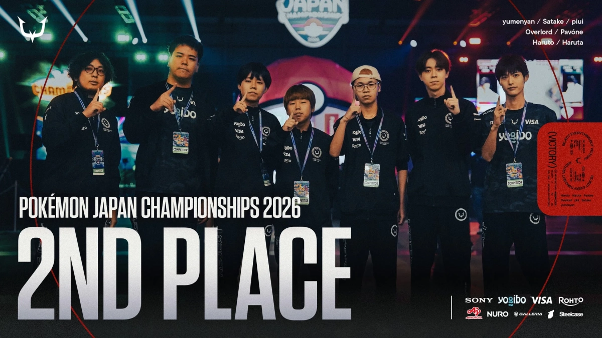 PJCS2026準優勝のREJECT Pokémon UNITE部門