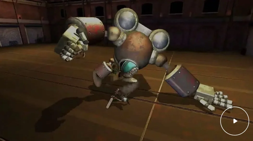 ロボット、戦闘、ゲーム、サイエンスフィクション、アクション、巨大ロボット、倉庫