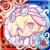 金髪の可愛いアニメキャラクターがウィンクしながらいたずらっぽい笑顔を見せているアイコン画像