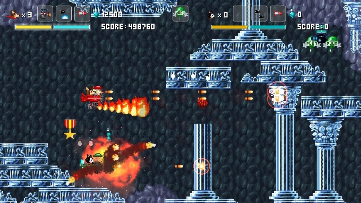 ゲームプレイ画面1