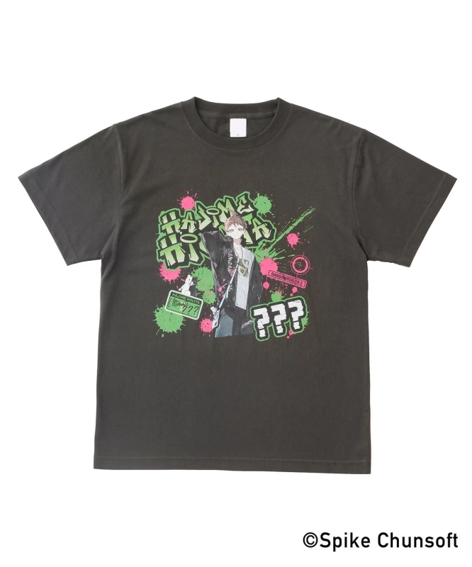 日向創がデザインされたダークグレーのTシャツ