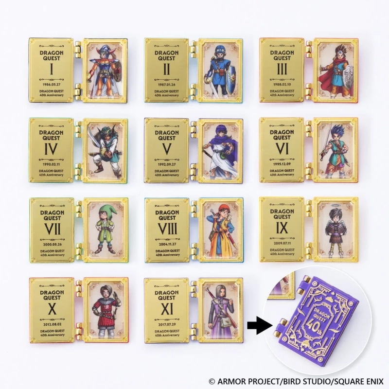 冒険の書 開閉ピンズ