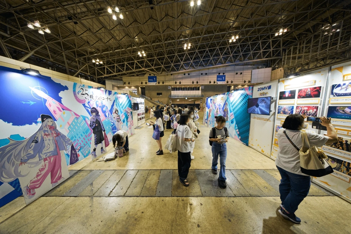 展示会場の様子