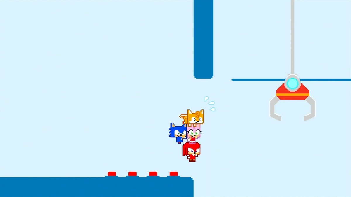 クレーンゲームのようなステージ