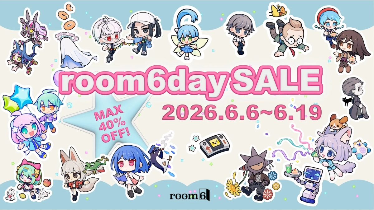 room6day SALEの告知画像