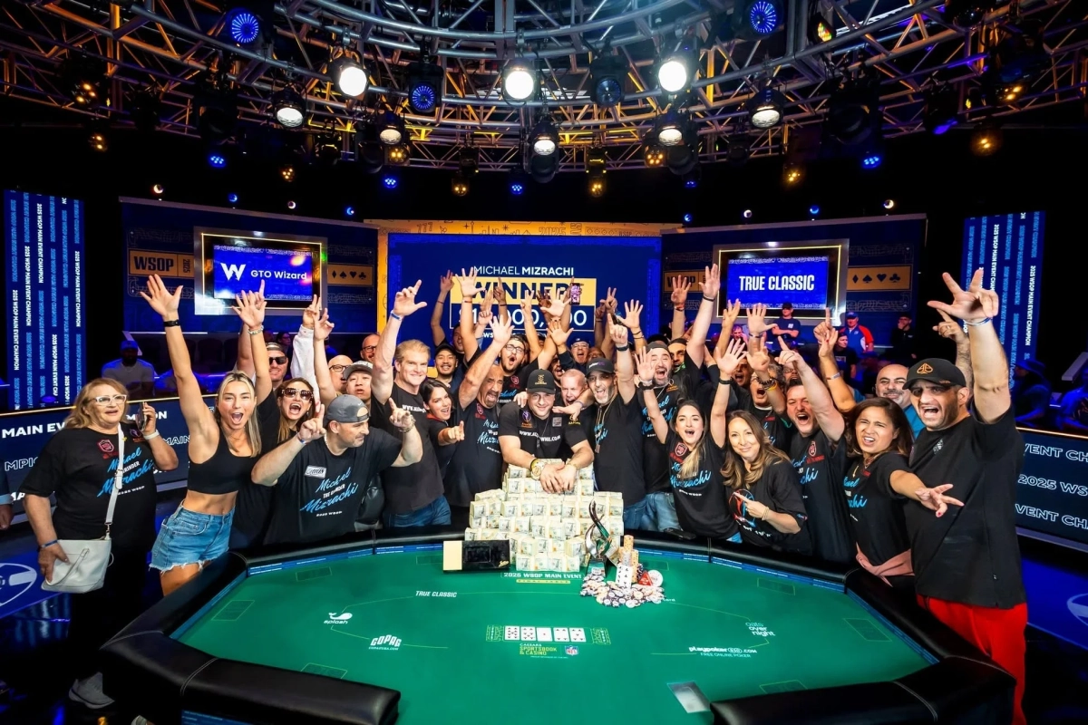 WSOP Main Event優勝者の様子
