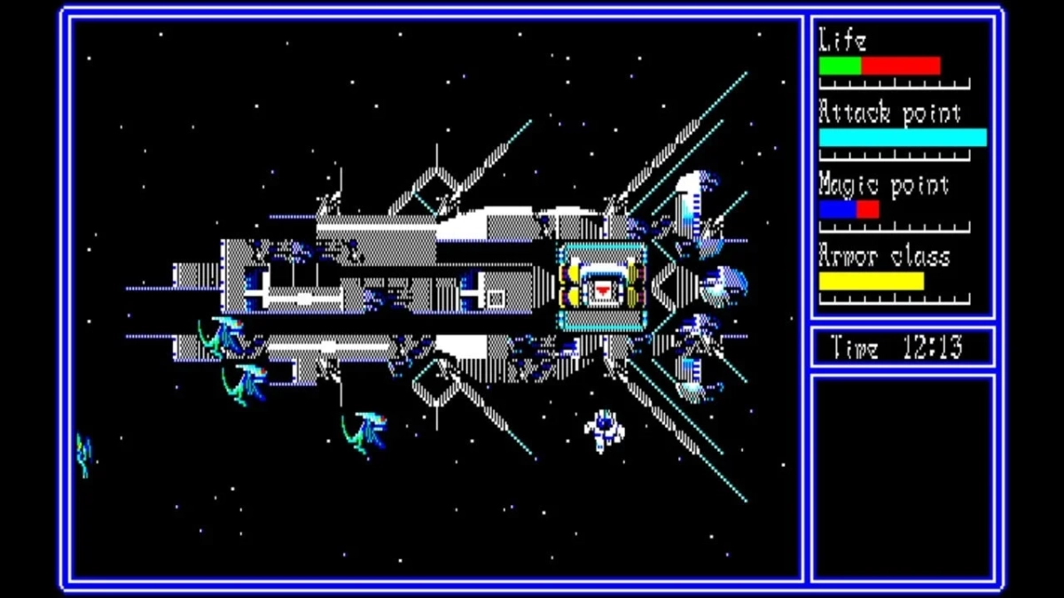 ハイドライド3 S.V. ゲーム画面2