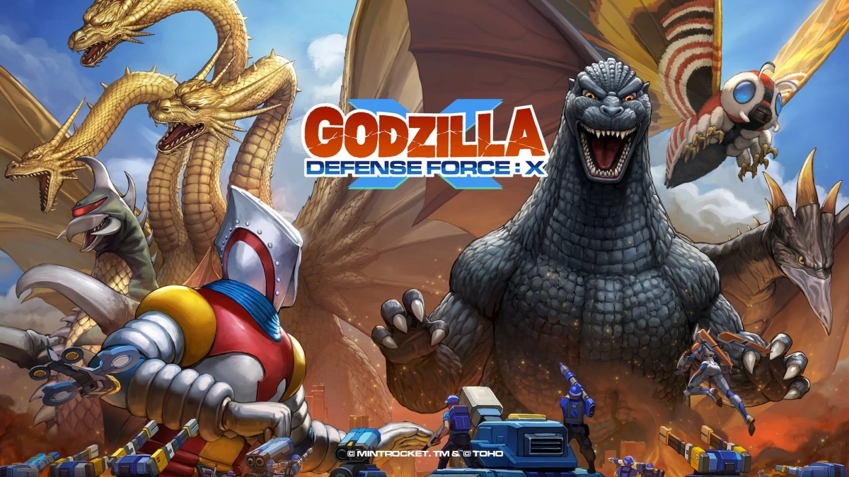GODZILLA DEFENSE FORCE : X