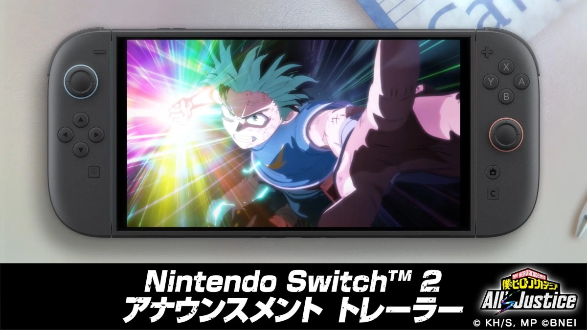 僕のヒーローアカデミア All's Justice Nintendo Switch™ 2版 アナウンスメントトレーラー