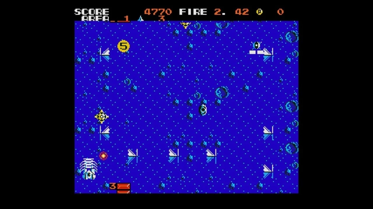 ザナックEX ゲーム画面2