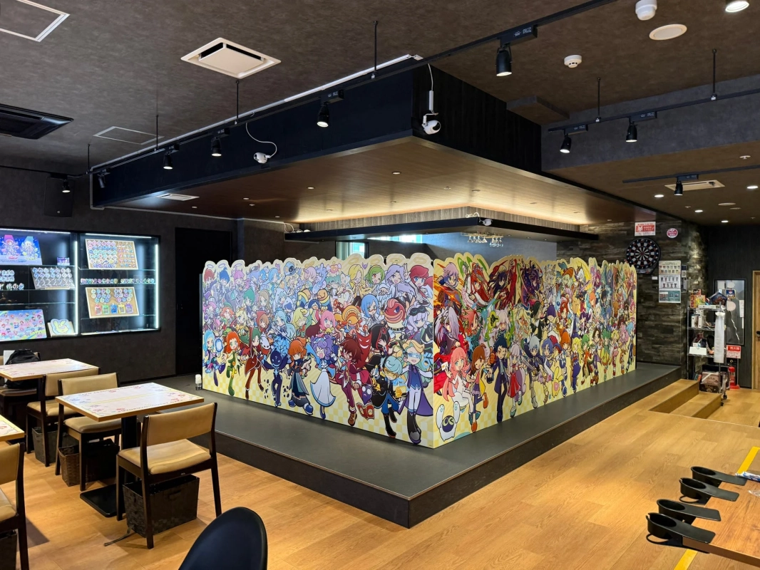 カフェ展示