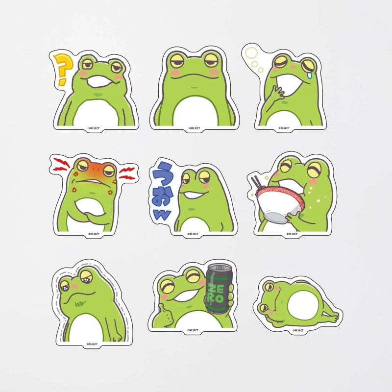 Zerost Frog Stickers Vol.1