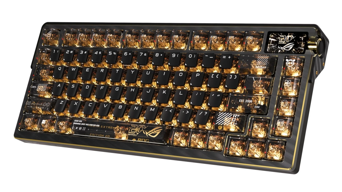 ROG Azoth Extreme Edition 20 Gaming Keyboard アップ