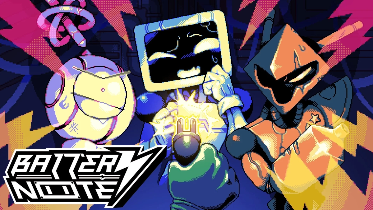 『BatteryNote』ピクセルアート