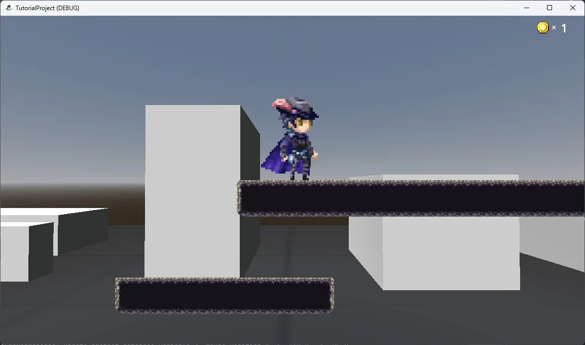 2.5Dゲーム制作画面