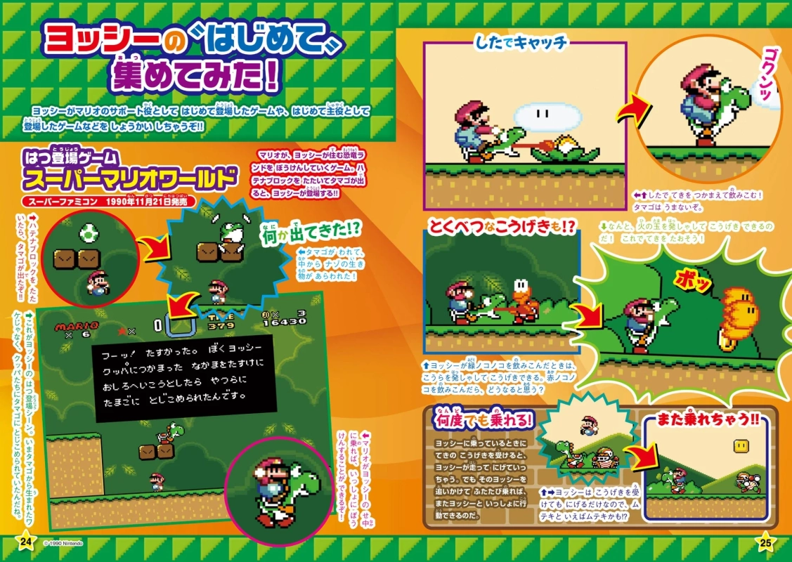 ヨッシーの初登場ゲーム紹介