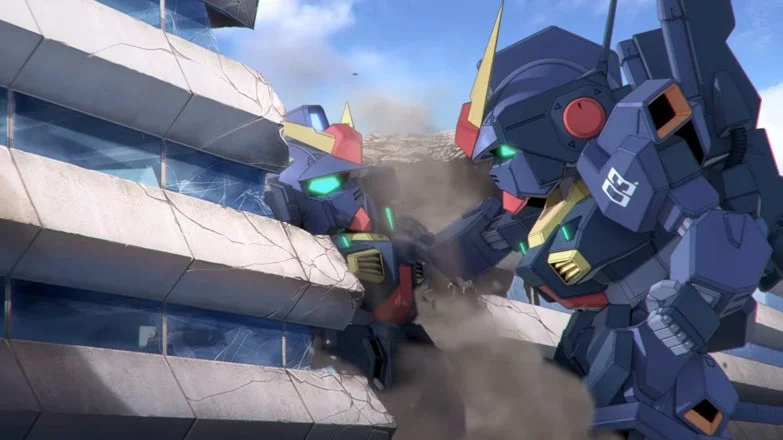 ロボット戦闘アニメーション