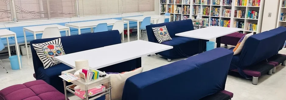 ボードゲームカフェの様子