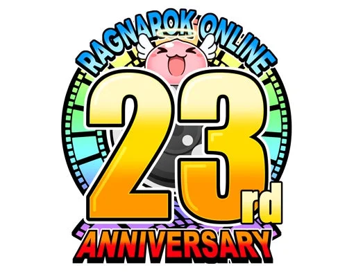 ラグナロクオンライン 23周年ロゴ