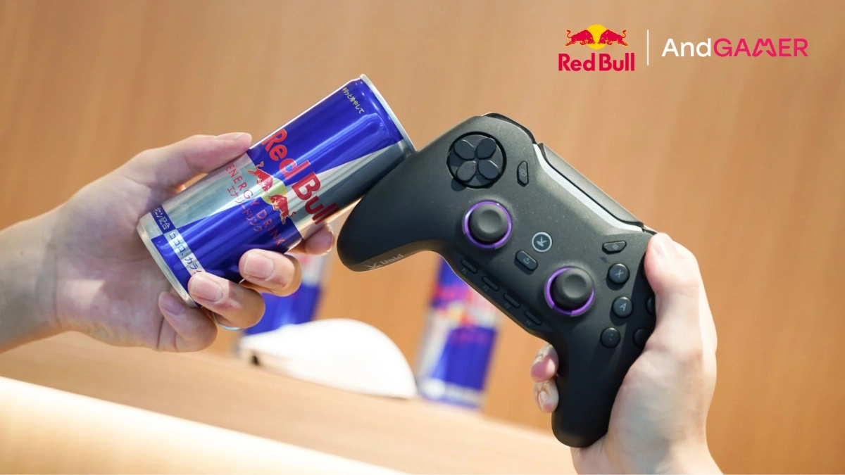 Red Bull AndGAMER ENERGY DRINK