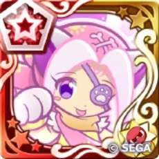 ピンクの髪と猫耳を持つアニメ風の可愛らしい女の子のキャラクターが描かれた、ゲームのカードのようなイラスト